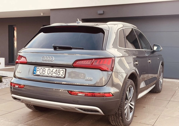 Audi Q5 cena 131000 przebieg: 86000, rok produkcji 2017 z Oborniki małe 37